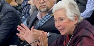 Sánchez Cordero se desmarca de Morena en votación de reforma a Ley de Amparo: la aprobaron en lo general