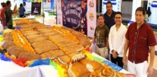 EL PAN DE MUERTO MÁS GRANDE; EN VERACRUZ, DESDE CATEMACO .