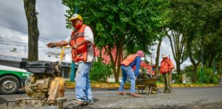 #Xalapa: Inician trabajos de rehabilitación de pavimento en el Bulevar Europa