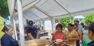 Plan Tajín: más de 18 mil comidas calientes y 9 mil paquetes alimentarios a población vulnerable