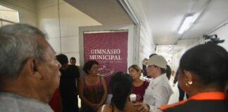 Gobernadora Nahle coordina envío de víveres y atención a familias damnificadas