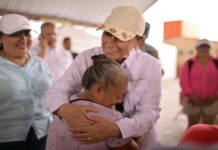 Nahle consolida lugar 15 en top de aprobación ciudadana por su cercania y avances en obras públicas.