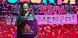 Rosa María presenta el “Carnaval de Veracruz 2026”