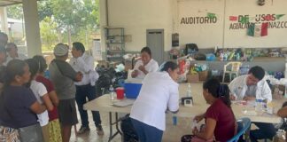 Con vacunación, atención médica y saneamiento responde Salud ante emergencia #Veracruz