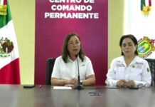 No nos vamos a mover hasta normalizar las condiciones en zonas afectadas: Gobernadora Nahle.
