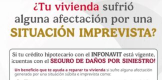 INFONAVIT llama a aplicar seguro de daños ante lluvias en Veracruz.