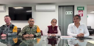 Autoridades emiten alerta temprana en Tamaulipas y Veracruz por creciente del río Pánuco.