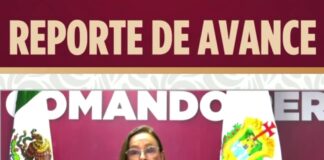 Rocío Nahle destaca apoyo federal y trabajo solidario del pueblo.