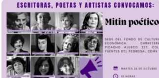 Convocan a Mitin Poético contra Paco Ignacio Taibo II