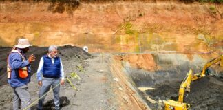 Supervisa Alberto Islas obra de ampliación del Relleno Sanitario