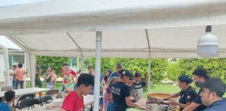 Plan Tajín: ya suman 27 mil comidas calientes preparadas y más de 11 mil paquetes alimentarios entregados