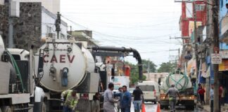 Restablece CAEV servicios hidráulicos en Poza Rica y Álamo .