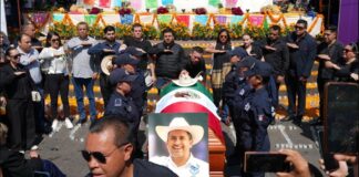 Exigen justicia por el asesinato de Carlos Manzo en Uruapan.