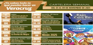 #Veracruz: Disfruta de una semana llena de cultura, música y tradición, hasta 09 de noviembre
