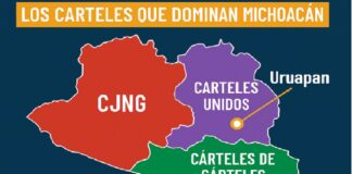 ¿Qué cárteles operan en Michoacán que pudieran estar detrás de los crimenes de quienes alzan la voz para denunciarlos?
