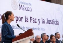 Claudia Sheinbaum presenta Plan Michoacán por la paz y la justicia con 100 acciones.