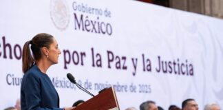 Claudia Sheinbaum presenta Plan Michoacán por la paz y la justicia con 100 acciones.