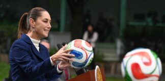 México recibirá 5.5 millones de visitantes durante el Mundial de Fútbol; estamos siempre con los brazos abiertos: presidenta Sheinbaum