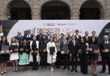 Gracias por la alegría que le dan al pueblo de México: Presidenta Claudia Sheinbaum entrega Premio Nacional de Deportes 2025