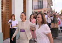 Inauguran Sheinbaum y Nahle la Casa Museo Benito Juárez en Veracruz