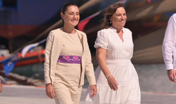 Claudia Sheinbaum y rocio nahle 23 noviembre 2025