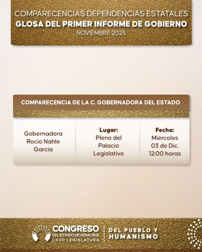 Comparecencia Rocío Nahle 2025