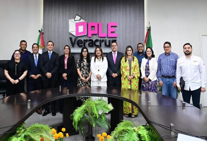 Consejeros del OPLE Veracruz 01.11.2025