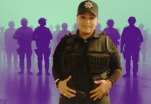 Dignora Valdez, la policía feminista que resiste violencia ante corporaciones de Sinaloa