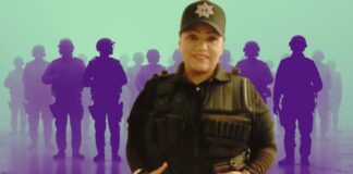 Dignora Valdez, la policía feminista que resiste violencia ante corporaciones de Sinaloa