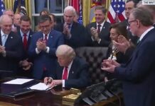 Donald Trump firma el fin del mayor cierre de gobierno en la historia de Estados Unidos