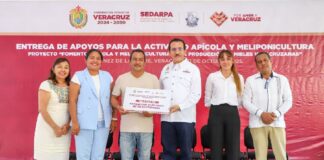 Entrega Sedarpa Fomento Apícola y Meliponicultura para incrementar la producción de miel