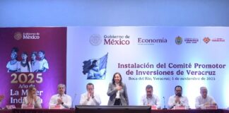 Invertir en Veracruz está de moda: instala Gobernadora el Comité Promotor de Inversiones
