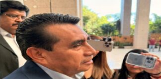 Esteban Bautista confirma exhorto a funcionarios para evitar porras y aplaudidores en comparecencias.