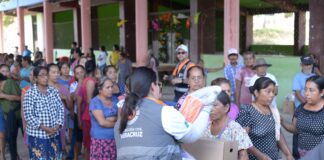 La Gobernadora es una mujer de palabra, no nos ha dejado solos: pobladores de El Naranjal