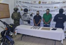 Decomisa SSP 116 dosis de estupefacientes durante operativos en 20 municipios.