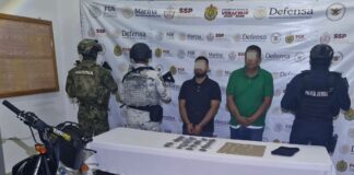 Decomisa SSP 116 dosis de estupefacientes durante operativos en 20 municipios.