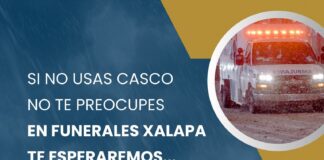 Funeraria de Xalapa desata polémica por campaña con humor negro dirigida a motociclistas.