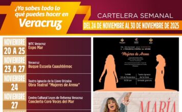 Veracruz está de moda con arte, música, teatro y ferias que fortalecen el turismo cultural