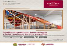 Invita SECVER a taller sobre instalaciones artísticas en Casa Principal
