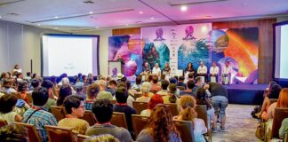 Reunión académica sobre mujeres en las geociencias.