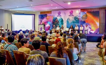 Reunión académica sobre mujeres en las geociencias.