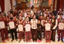 Premio Estatal del Deporte reconoce el esfuerzo y dedicación de atletas: Rocío Nahle