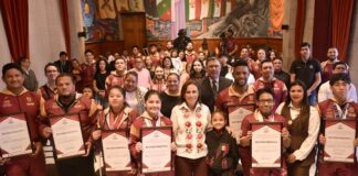 Premio Estatal del Deporte reconoce el esfuerzo y dedicación de atletas: Rocío Nahle