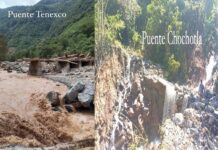 Docentes de Ilamatlán piden a la gobernadora Nahle rehabilitar caminos y reconstruir puentes afectados.