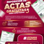 Registro Civil ofrece reposición gratuita de actas a familias afectadas en la zona norte