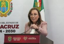 Rocío Nahle subraya que la Huasteca veracruzana está de pie a tres semanas del peor desastre en medio siglo.