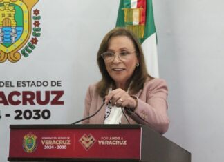 Rocío Nahle subraya que la Huasteca veracruzana está de pie a tres semanas del peor desastre en medio siglo.