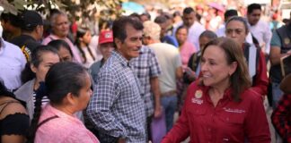 Rocío Nahle supervisa en Álamo la entrega de apoyos integrales a familias afectadas