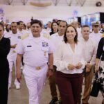 Esta es su casa, Gobernadora agradece a la Marina por su apoyo a Veracruz ante la contingencia