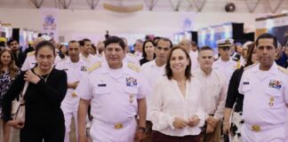 Esta es su casa, Gobernadora agradece a la Marina por su apoyo a Veracruz ante la contingencia